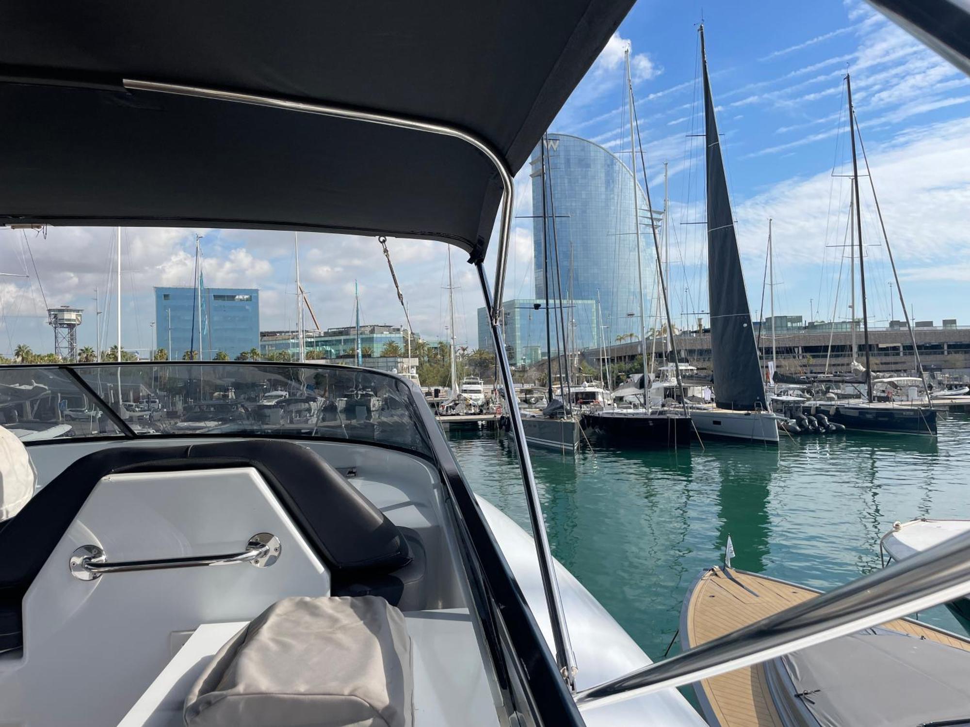 Motoryacht 21 Avec Equipage Hotel Barcelona Ngoại thất bức ảnh